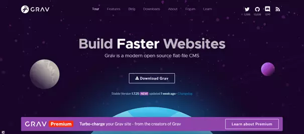 Image: Official website of Grav