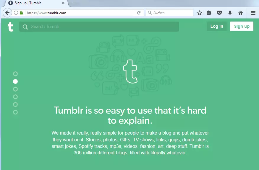 Creating a blog with Tumblr Image: Creating a blog with Tumblr