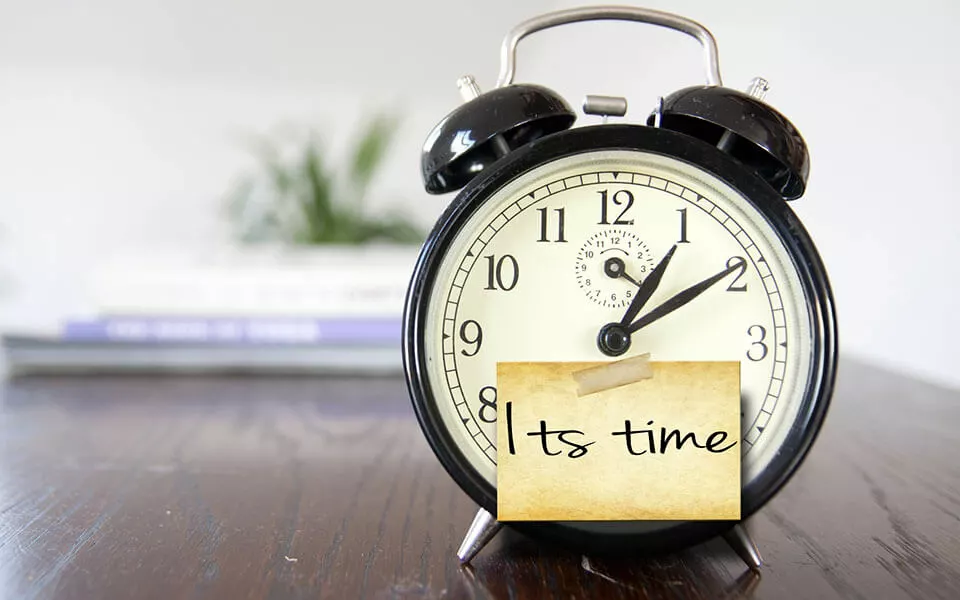 Image: The right timing B"B e-mail marketing