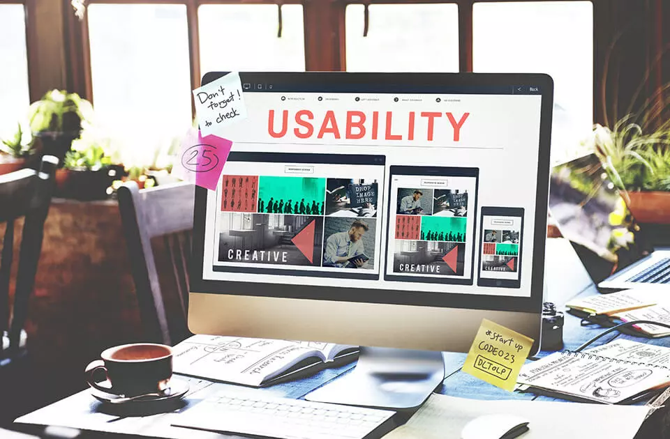 The first check: usability test Image: The first check: usability test